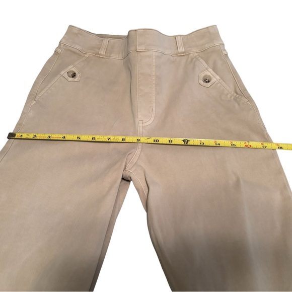 SPANX Twill Cropped Wide Leg Pant, Size S - Picture 9 of 9